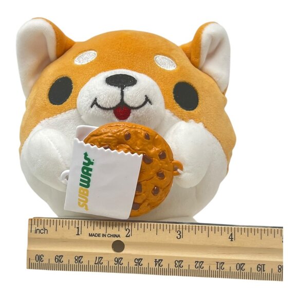 Subway Zuru Snackles 5 in Plush Stuffed Animal Toy Shaun the Dog Subway Cookie - Picture 9 of 9